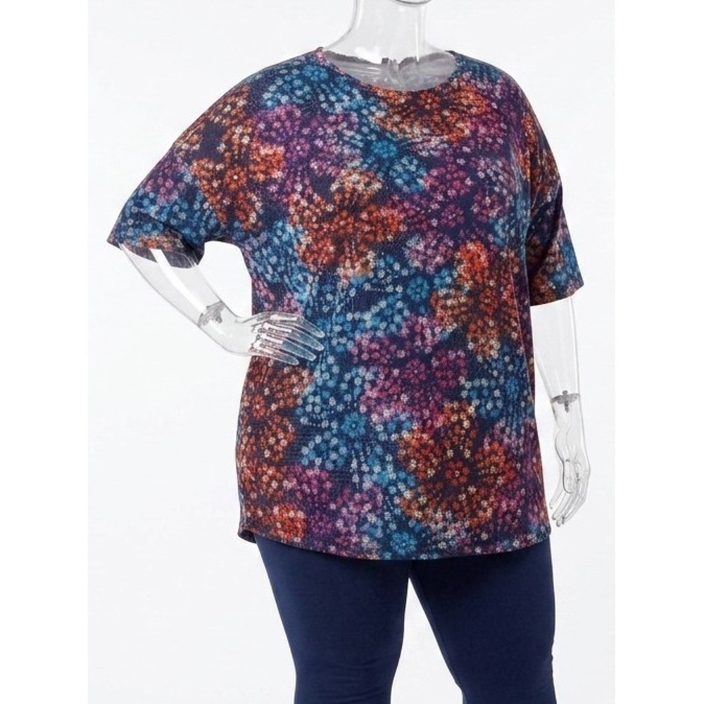 Lularoe Perfect T Tunic Floral SKUW397